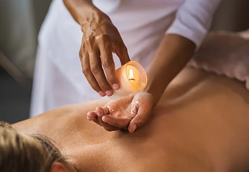 Aromatherapy Candle Massage