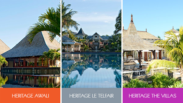 Choose your holidays in Mauritius with Heritage Resorts
