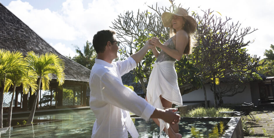 Romance and Tranquility in Mauritius at Heritage Awali
