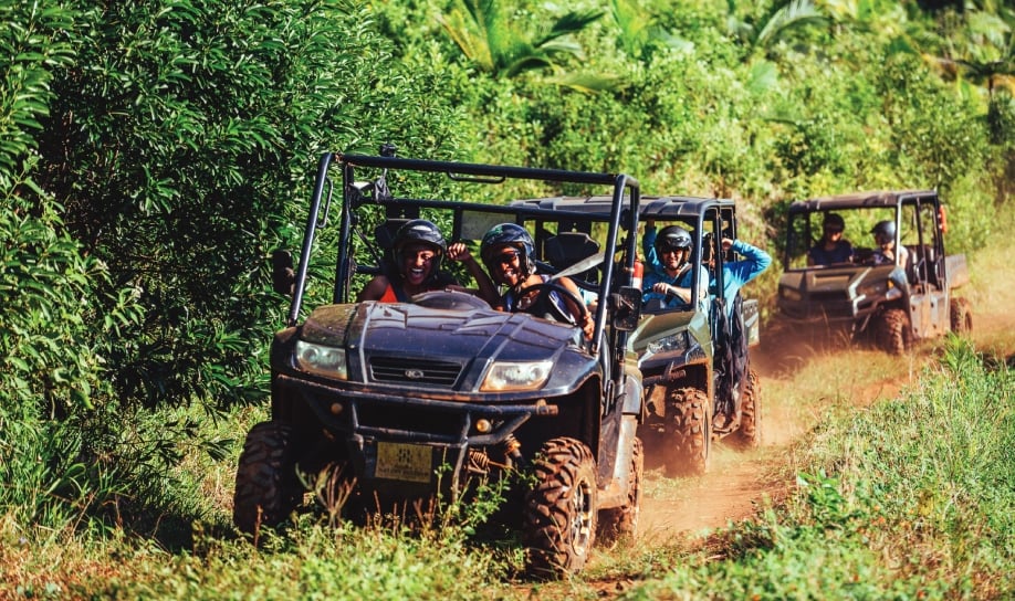 Des activitées en quad à Bel Ombre