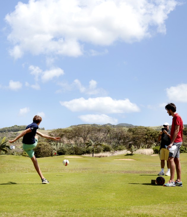 Foot Golf at Heritage Golf Club Mauritius