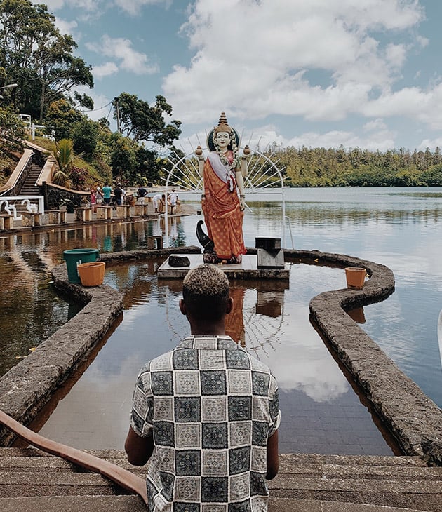 Sacred lake mauritius