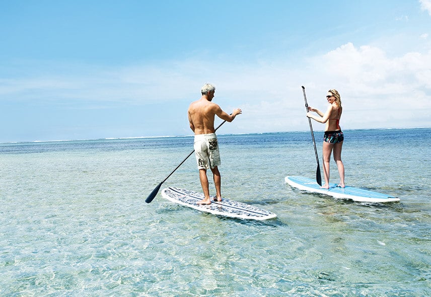 sea-adventures-couples-on-stand-up-paddle-turquoise-water-lagoon-mauritius