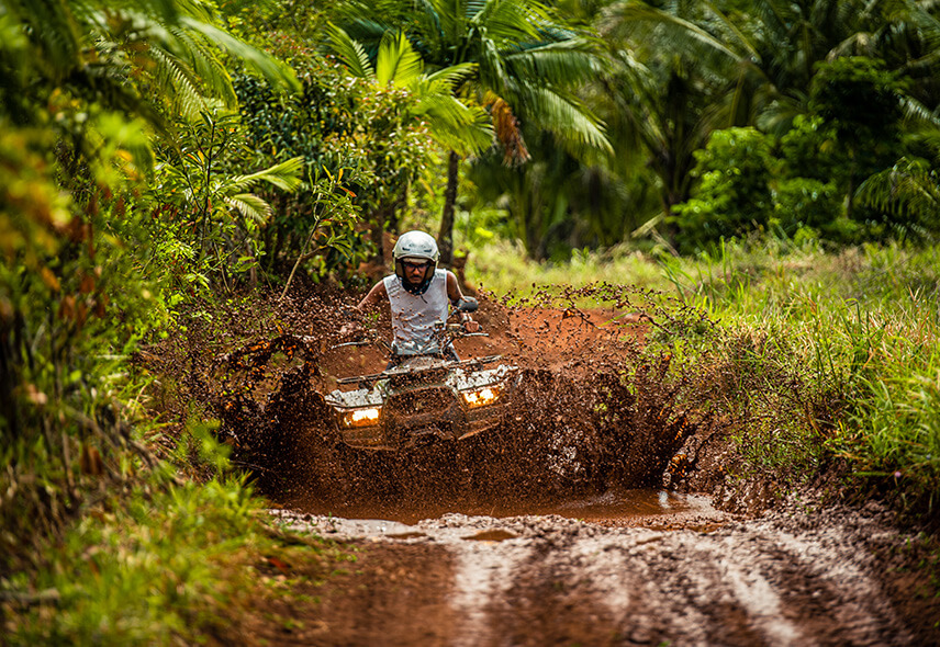 Exhilarating Quad or Buggy Expedition - Sunset Safari Tour - bel ombre nature reserve - heritge resorts - mauritius island