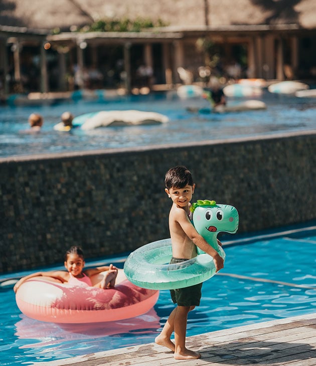 Kids Club Pool Facilities Heritage Resorts Mauritius