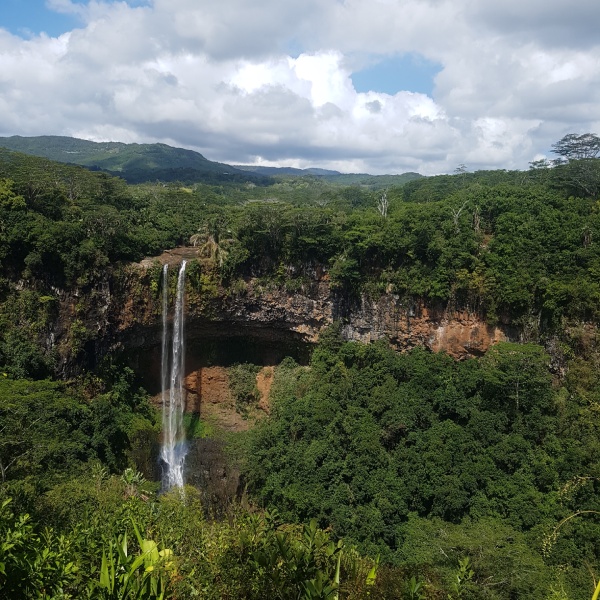 A peaceful scene of Alexandra Falls, ideal for nature lovers and adventurers