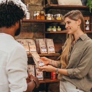 Chamarel coffee plantation shop with local products
