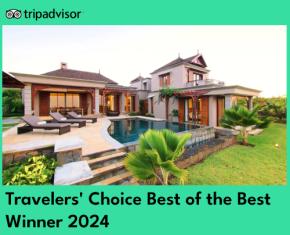 Travelers' Choice Award 'Best of the Best' Winner 2024 by Tripadvisor