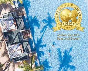 World Golf Awards - Best golf Hotel in the Indian Ocean - Heritage Le Telfair