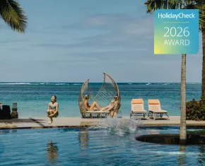 HolidayCheck Award 2026- Best Active Vacation Hotel Heritage Awali -Mauritius