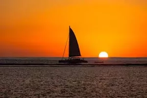 Croisière en catamaran avec Coucher du Soleil Ile Maurice