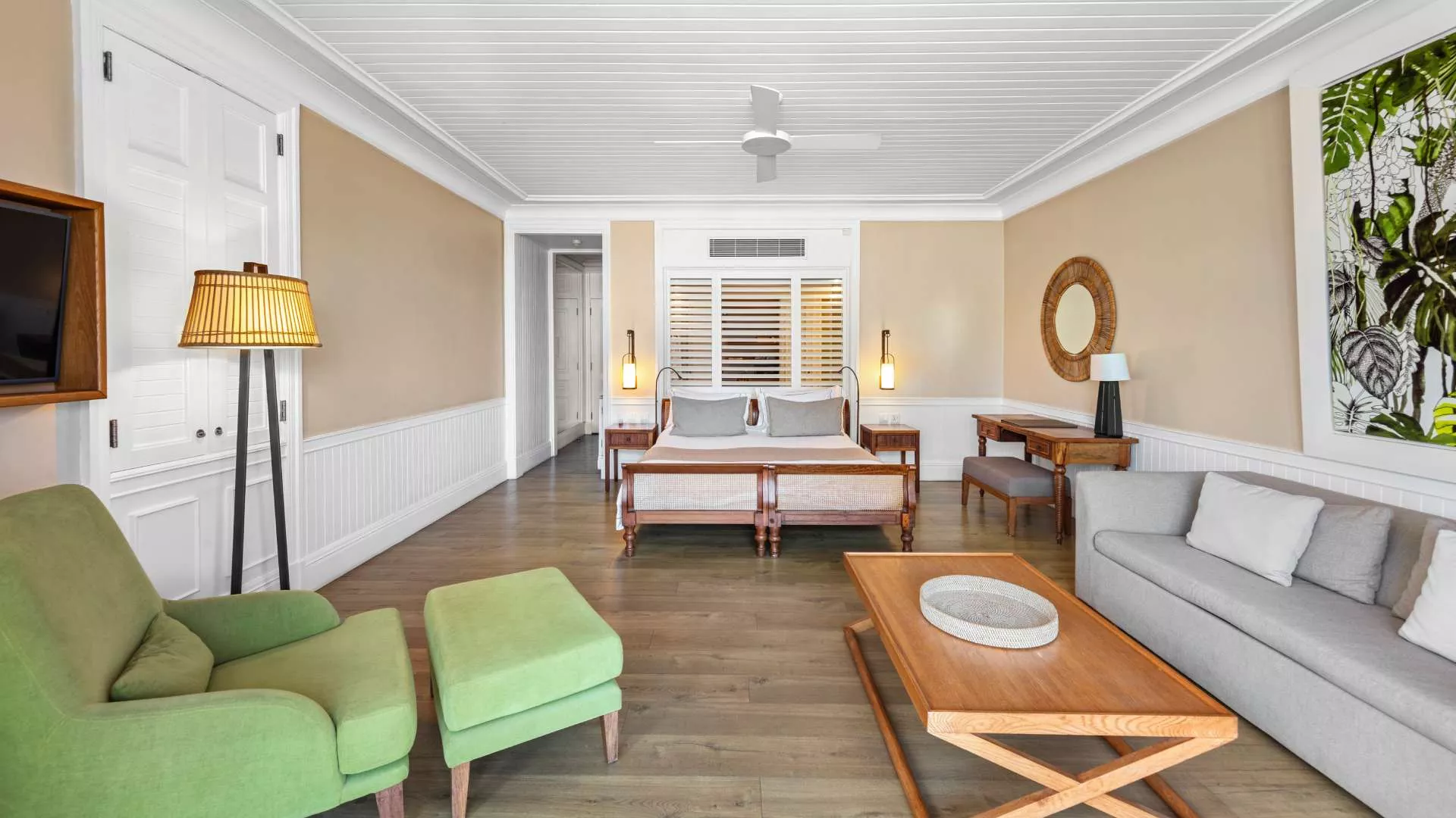 chambre suite deluxe front de mer heritage le telfair maurice
