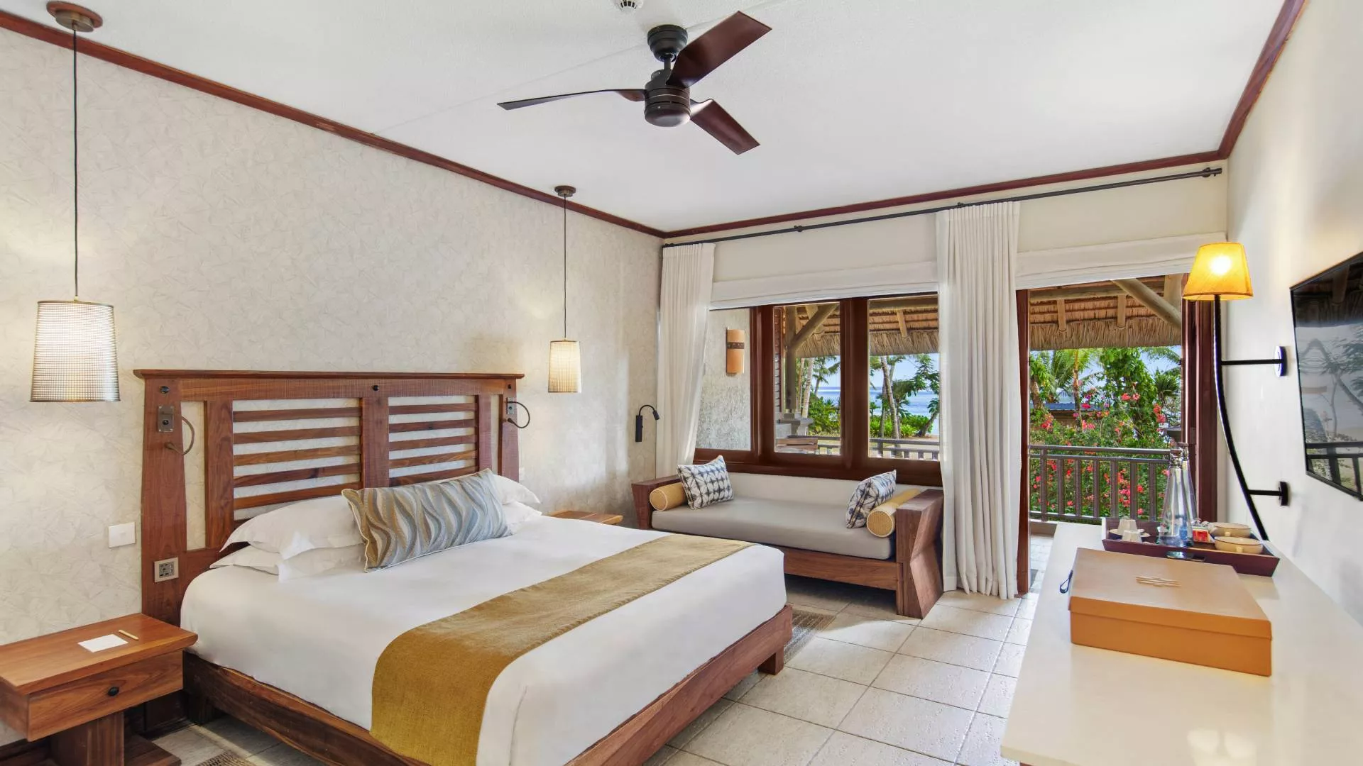 deluxe beach view room with private balcony