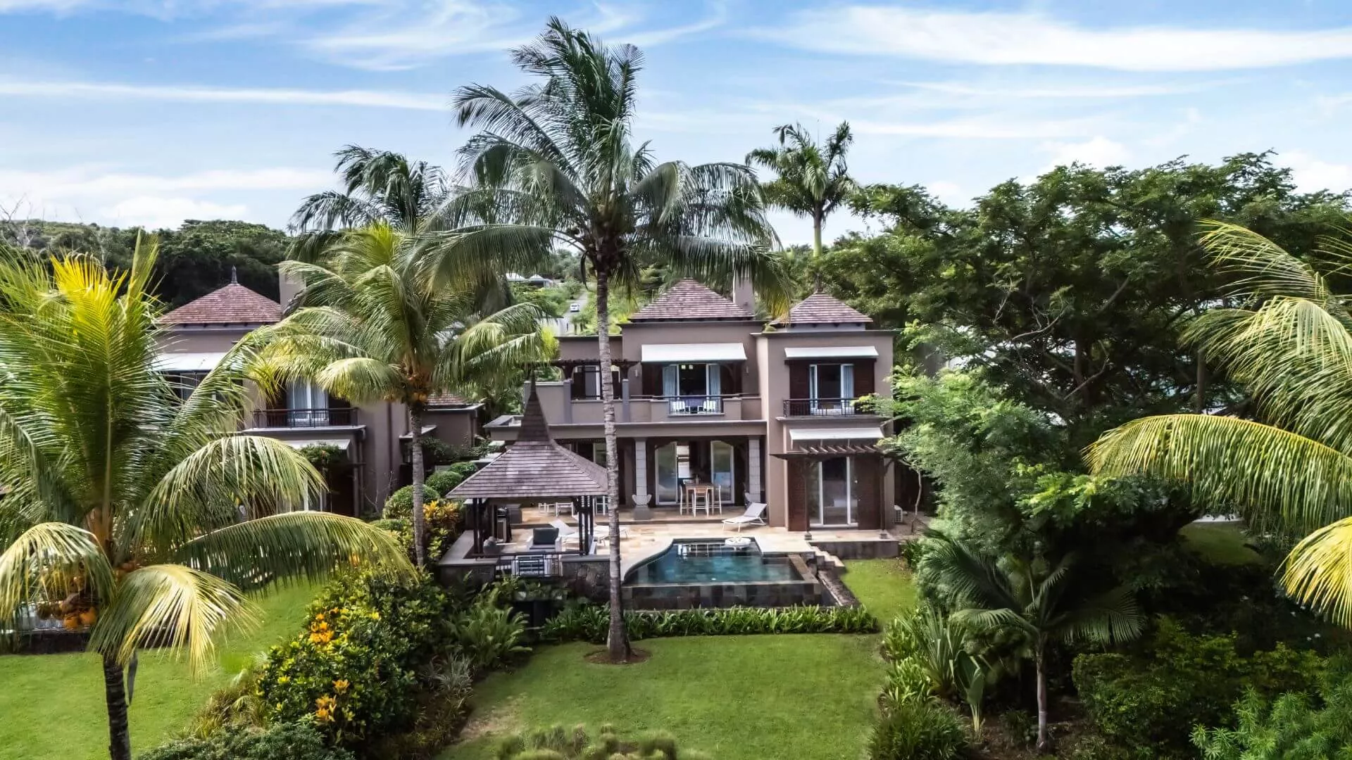 general view villa Raphia Heritage The Villas Mauritius