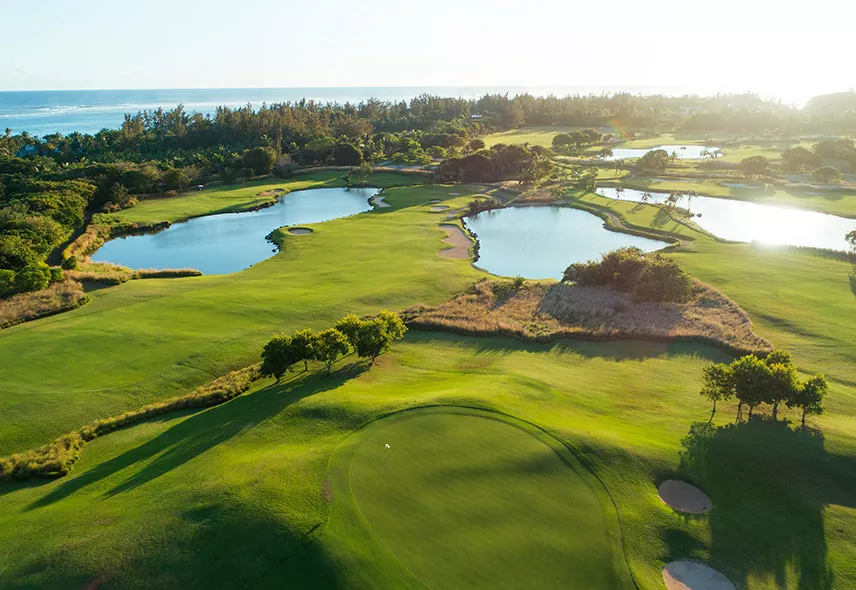 Breathtaking view of heritage golf club course