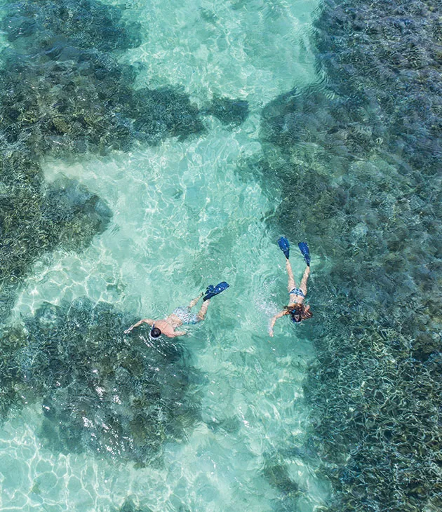 Heritage resort marine experience snorkelling Mauritius