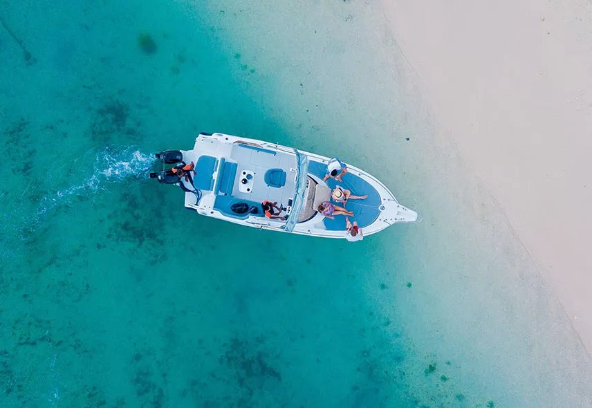 Azure Water Speedboat Mauritius
