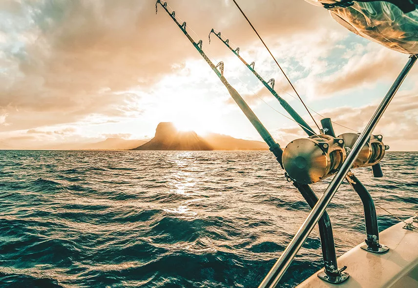 Big game fishing in Mauritius