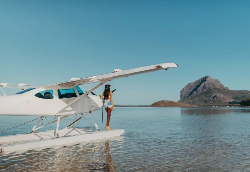 sea plane adventure in mauritius