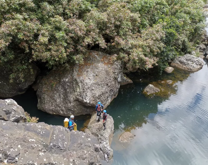 Tamarind Falls - a captivation waterfall in Mauritius - ideal spot for hikes and panoramic views