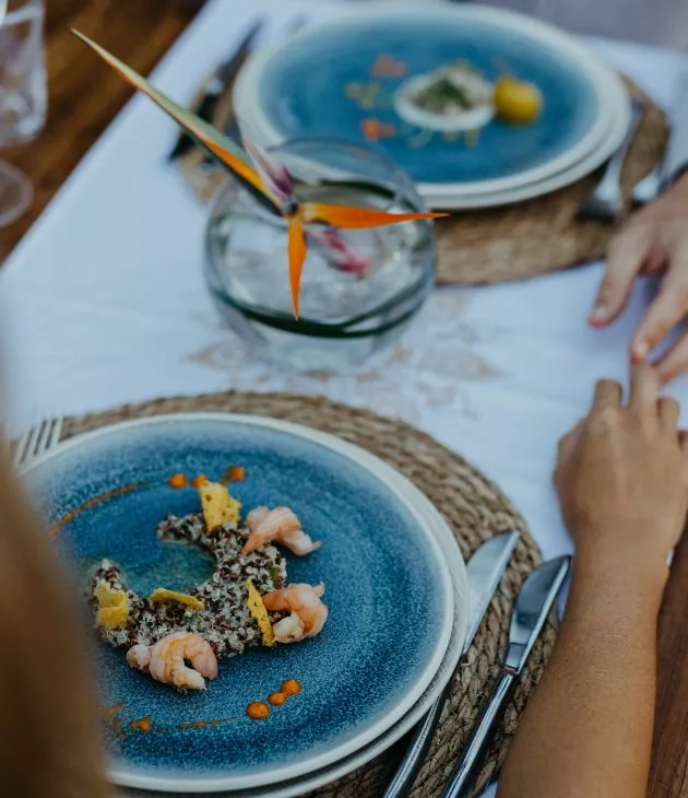 Candlelit dinner on the beach heritage resorts mauritius