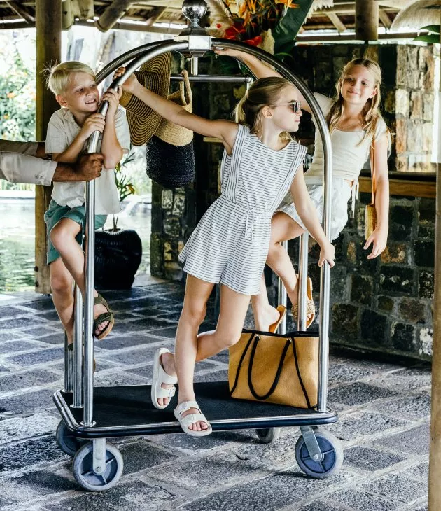 Kids enjoying fun activities at Heritage Awali