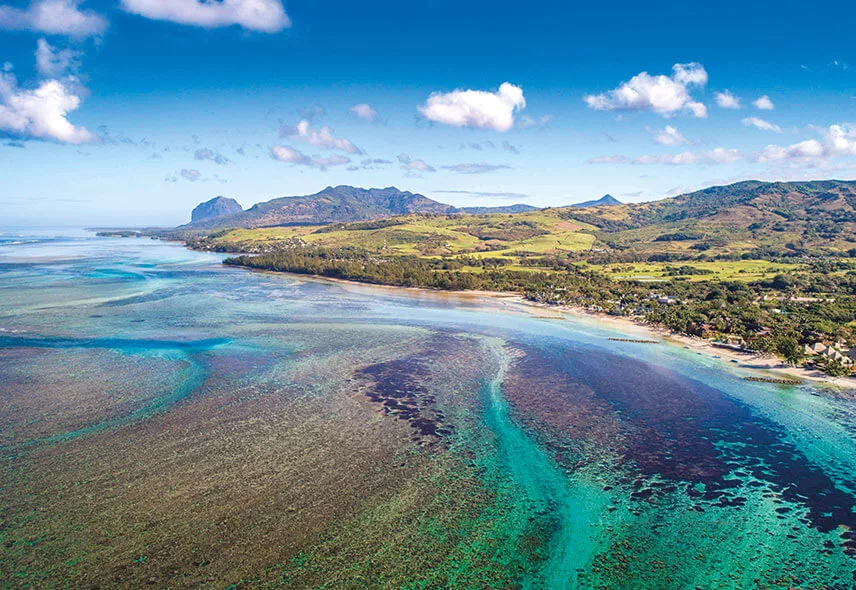 Aerial View of Bel Ombre
