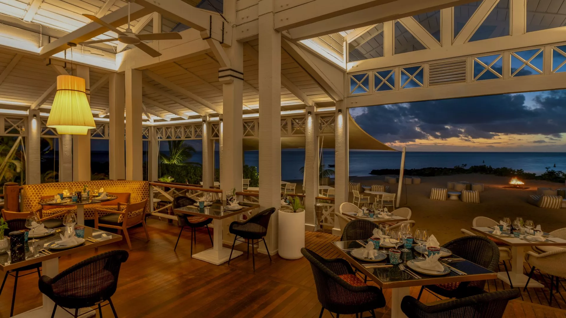 Gin'ja restaurant Heritage Le Telfair