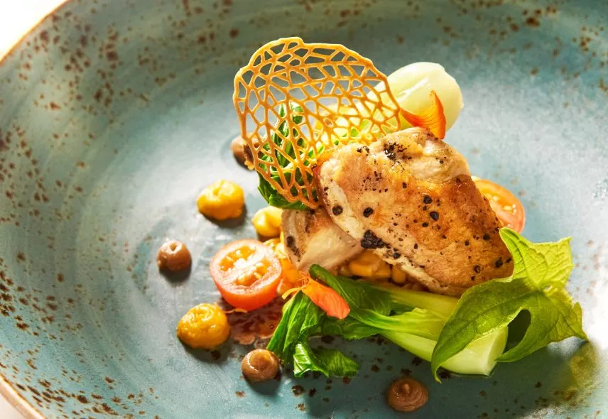 mediterran inspirierte Küche mit mauritischer c beach club