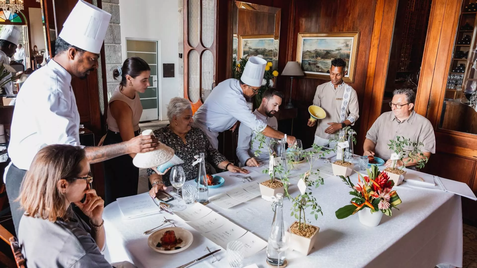 sustainable gastronomie erlebnis Bel Ombre 
