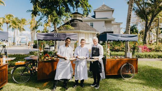 Chef Tetedoie at Heritage Le Telfair