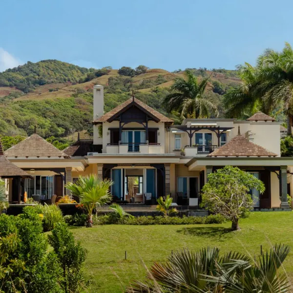 Exterior view of a 3-bedroom villa