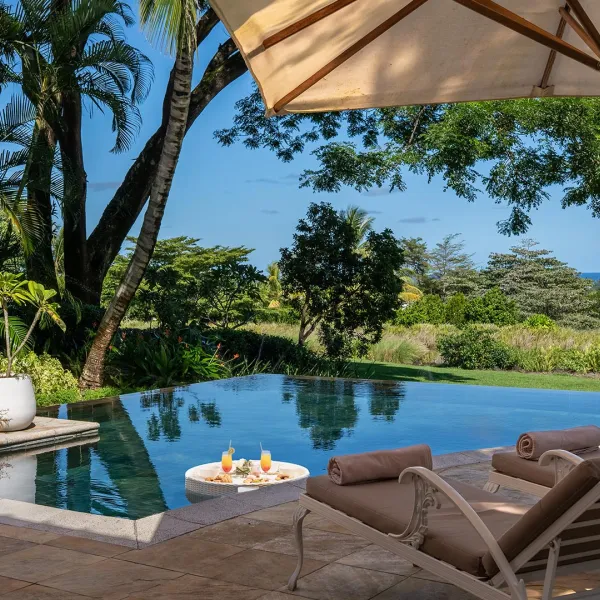 Three-bedroom villa with private pool and ocean view at Heritage The Villas, Mauritius
