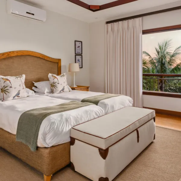 Top-floor third bedroom in a three-bedroom villa at Heritage The Villas, Mauritius