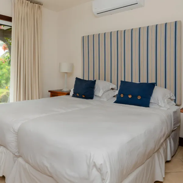 Bedroom with right side view in a luxury 4-bedroom villa