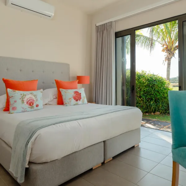 Ground floor bedroom interior in a luxury 4-bedroom villa