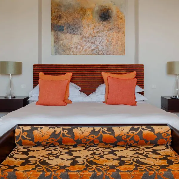 Bedroom 2 in four-bedroom luxury villa with private pool at Heritage The Villas, Mauritius