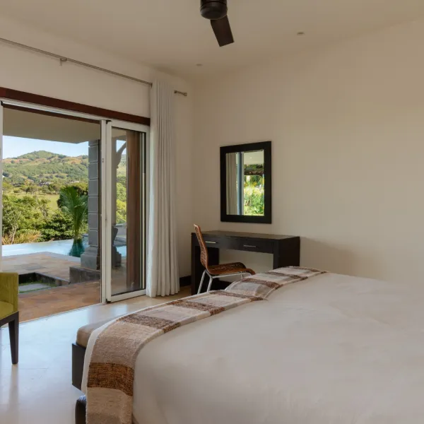 villa trochetia bedroom poolview