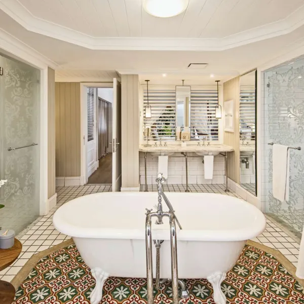 junior beachfront bathroom with bathtub heritage le telfair