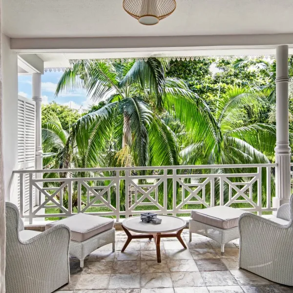 senior gardenview room with private balcony overlooking the garden