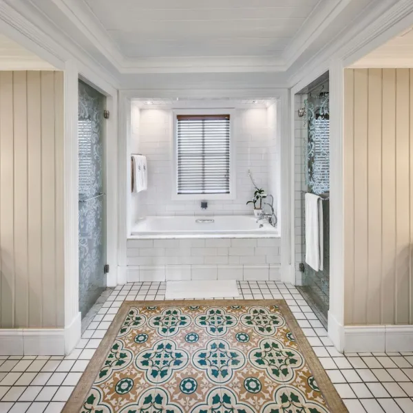 senior suite ground floor bathroom with luxury bathroom architectures