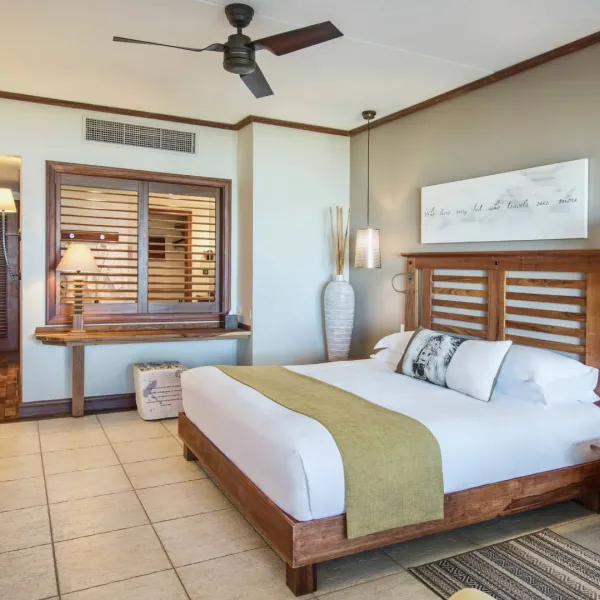 beachfront room with attached bathroom heritage awali mauritius