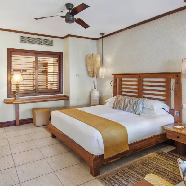 deluxe beach view accommodation with modern amenities and ensuite