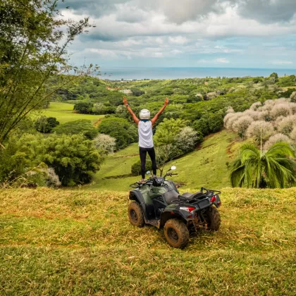 Quad Adventure in Bel Ombre Nature Reserve