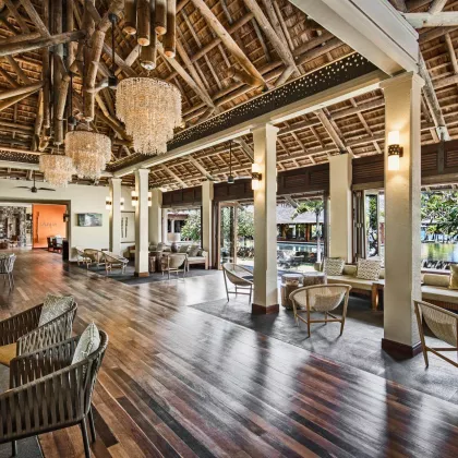 Heritage Awali's Reception lobby 