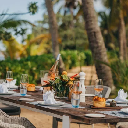 Le Palmier table - Heritage Le Telfair