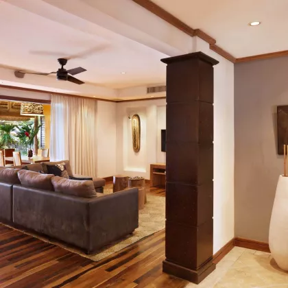Private villa living area Heritage Awali 