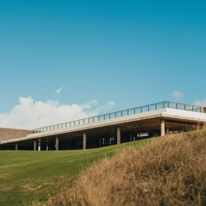 The clubhouse of la réserve golf links - Heritage golf club