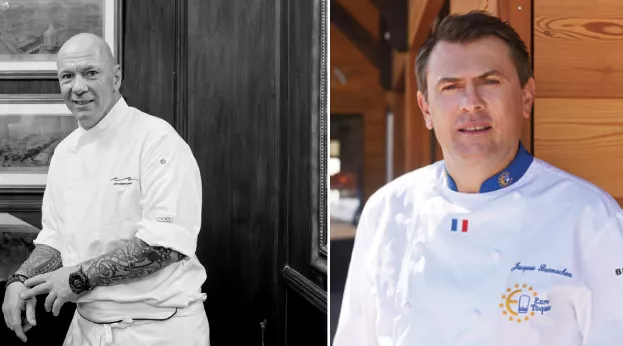 chef chris oberhammer et jacques barnachon calendrier culinaire maurice