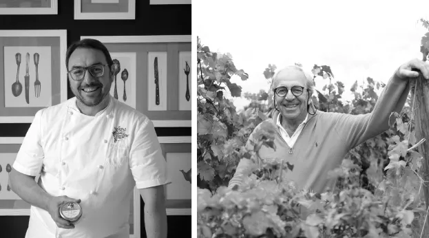 chef christian dauriac et fabrice dallais